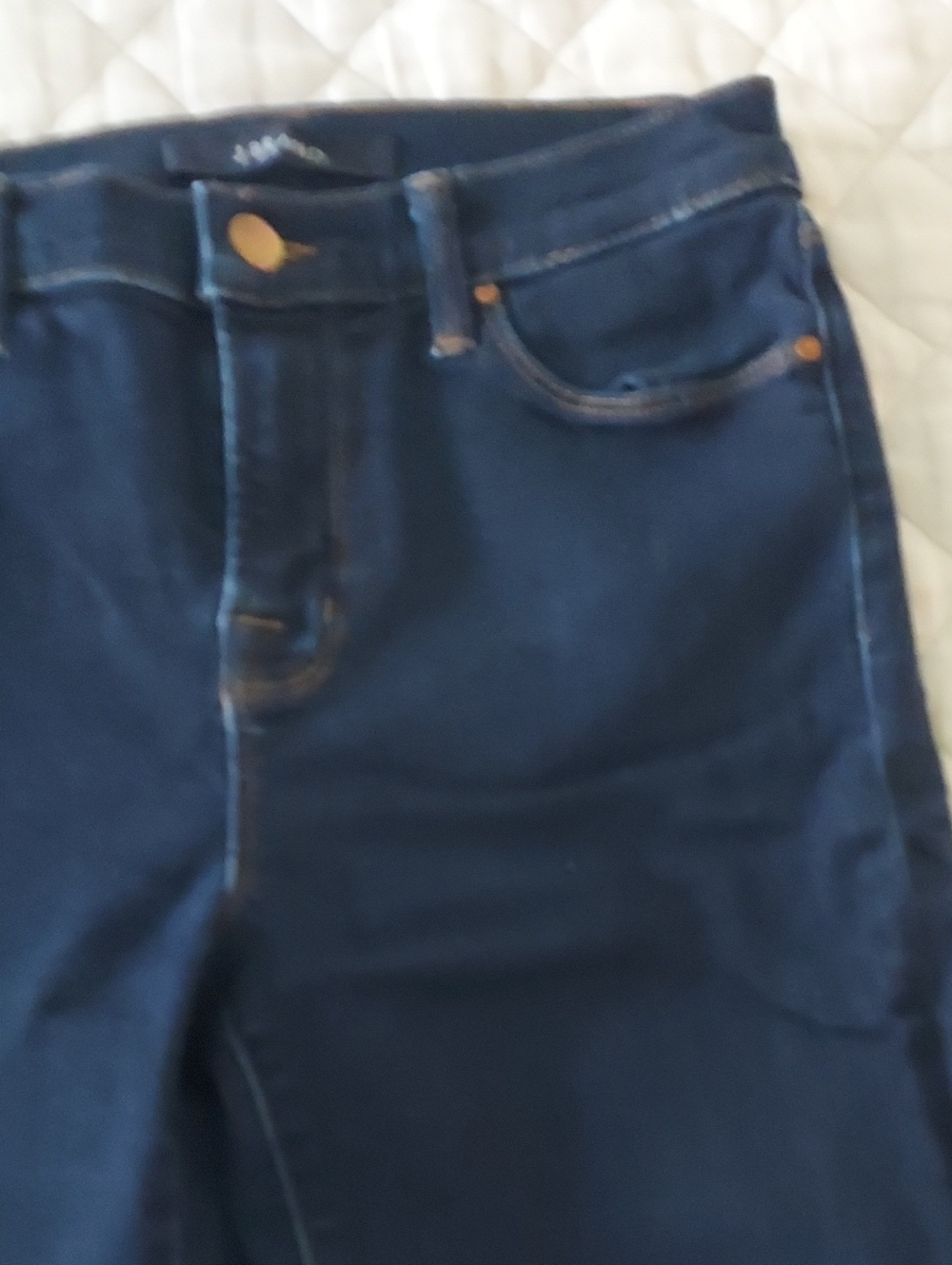Dark Blue Women's High-Rise Jeans SIZE 27. Maria Style